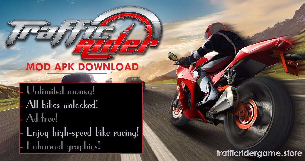 Traffic Rider Mod Apk V2.0 Unlimited Money, Bikes Unlocked Traffic Rider Mod Apk V2.0 Unlimited Money, Bikes Unlocked